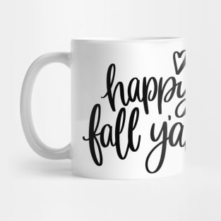 Happy Fall Y'all Mug